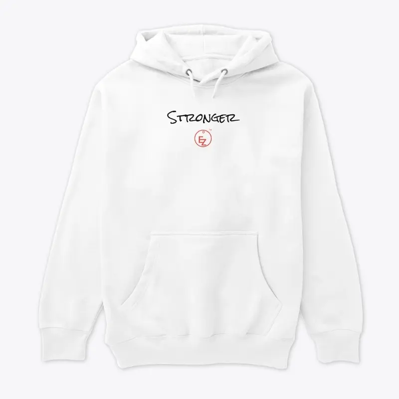 EZ Stronger logo Hoodie 